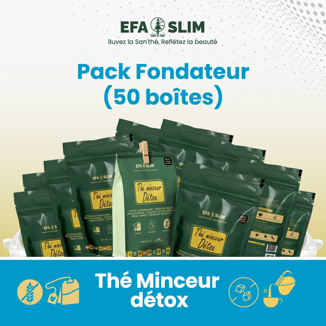 Thé Minceur Détox EFA SLIM pour Partenaires