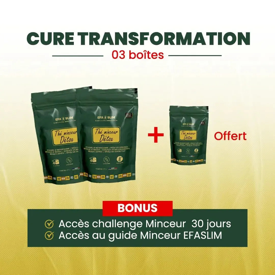 Thé Minceur Détox EFA SLIM