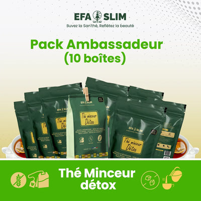 Thé Minceur Détox EFA SLIM pour Partenaires