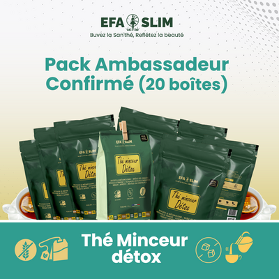 Thé Minceur Détox EFA SLIM pour Partenaires