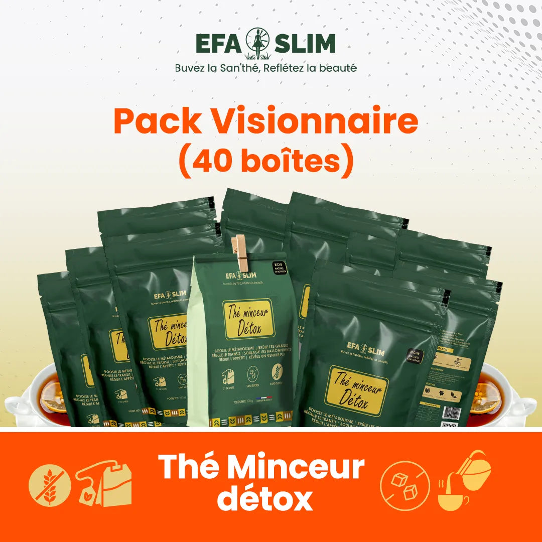 Thé Minceur Détox EFA SLIM pour Partenaires